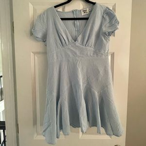 Princess Polly Mini Baby Blue Dress